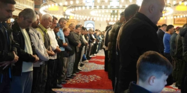 Balıkesir, Zağnospaşa Cami’nde bayramlaştı