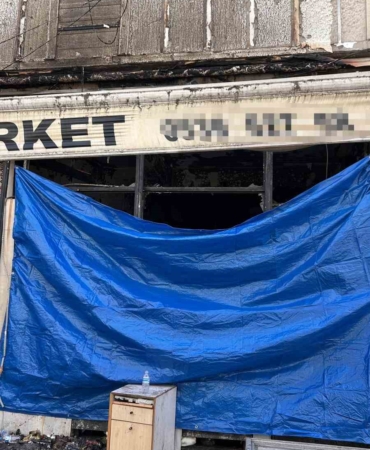 Bayrampaşa’da gece saatlerinde dükkandan alevler yükseldi