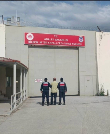 Bilecik’te 3 yıl 6 ay hapis cezası bulunan şahıs yakalandı
