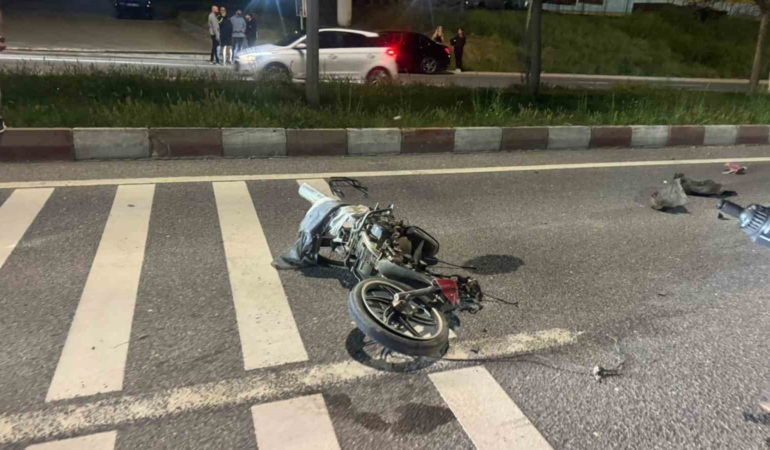 Bilecik’te feci kaza: Motosiklet sürücüsü ağır yaralandı