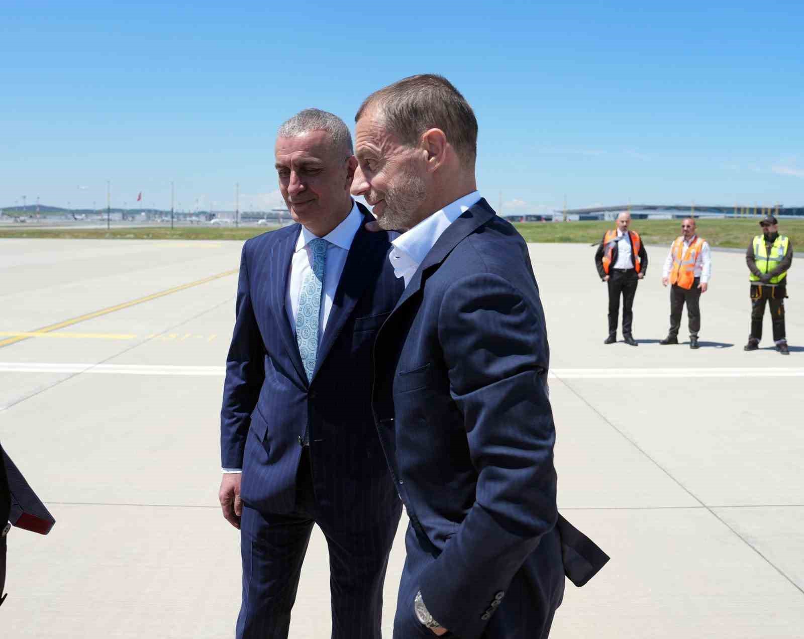 UEFA Başkanı Aleksander Ceferin, İstanbul’a geldi