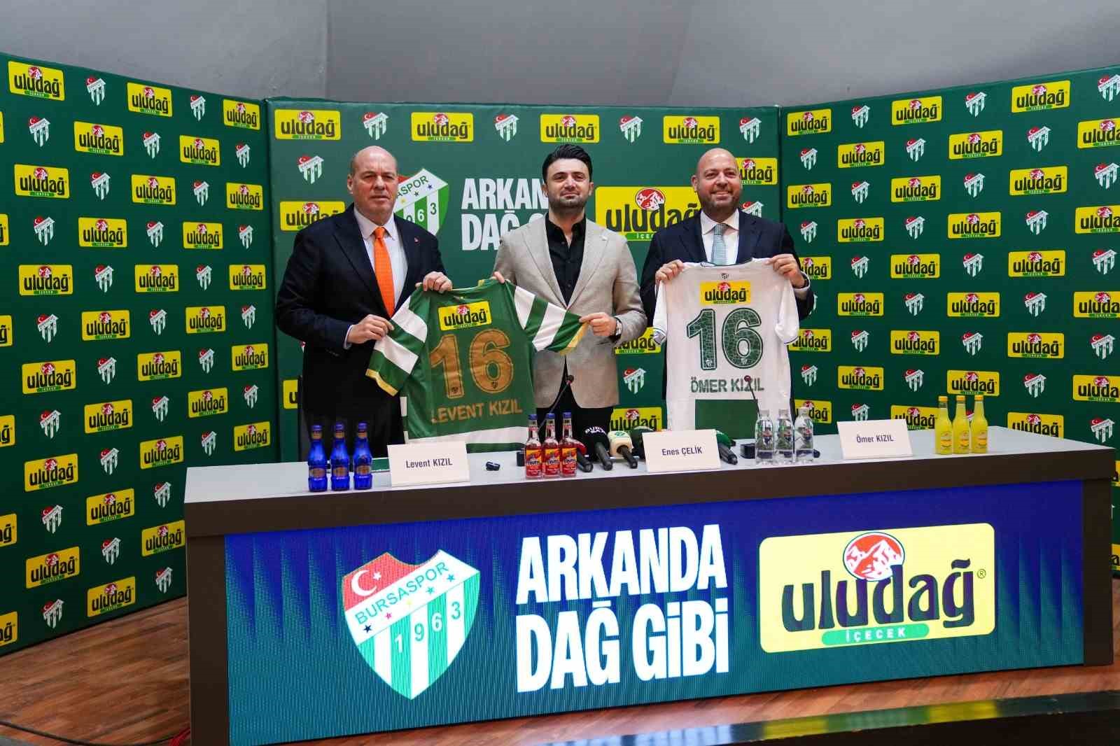 Uludağ İçecek ve Bursaspor’un iş birliği 1. Lig’de de devam ediyor
