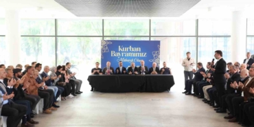 İnegöl protokolü bayramlaşma töreninde buluştu
