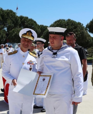 Çanakkale’de engelli gençler askerlik heyecanını yaşadı