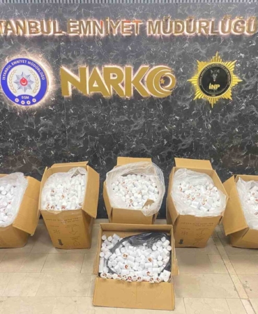 Tuzla’da uyuşturucu operasyonunda 150 bin adet sentetik hap ele geçirildi