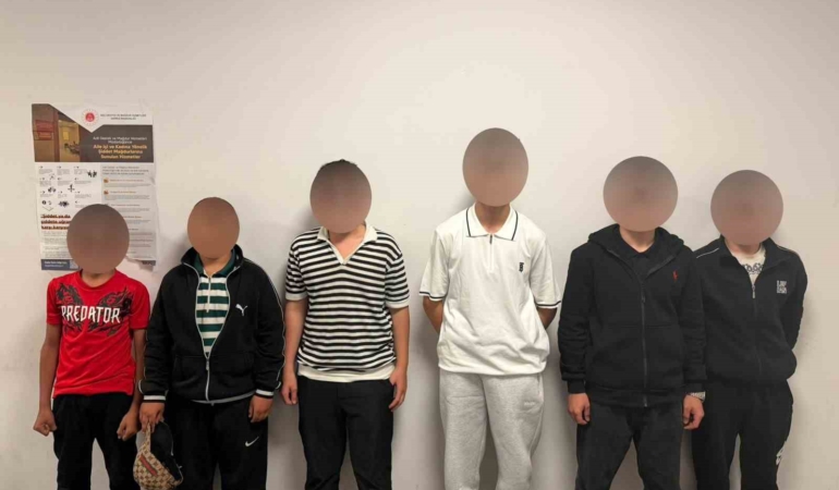 Tekirdağ’da kablo hırsızı 6 çocuk yakalandı