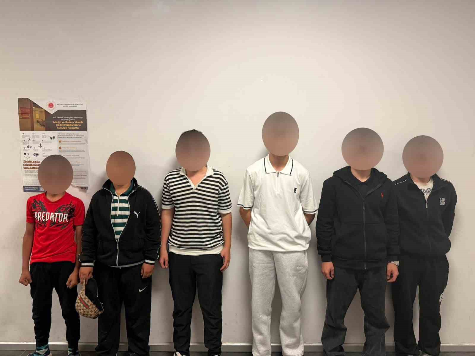 Tekirdağ’da kablo hırsızı 6 çocuk yakalandı