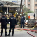 Maltepe’de depo yangını