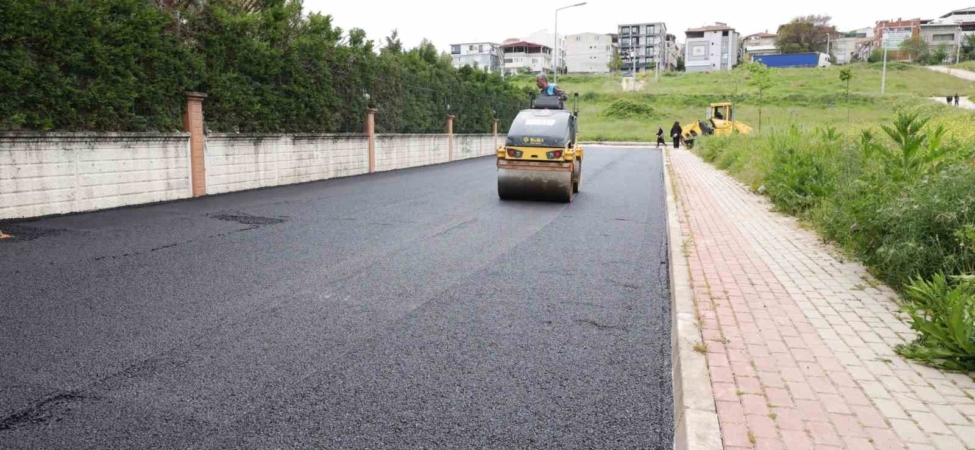 Osmangazi belediyesi çalışıyor yollar güzelleşiyor