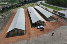 Bilecik’te kurban satış alanı bayrama hazır