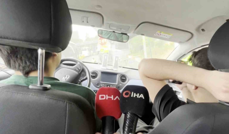 15 Temmuz Demokrasi Otogarı’nda yolculara emniyet kemerinin önemi simülasyon aracı ile anlatıldı