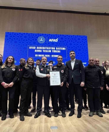 İstanbul’da 2 bin 141 arama kurtartma gönüllüsü AFAD peçini taktı