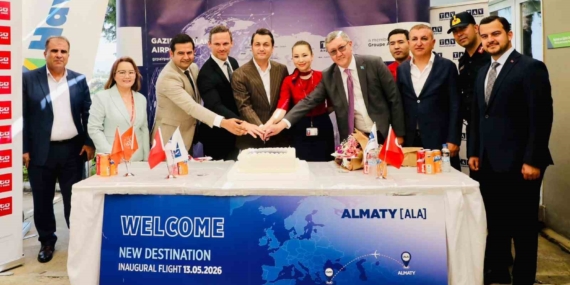 Gazipaşa-Alanya’dan Almatı ve Astana’ya direkt uçuşlar başladı