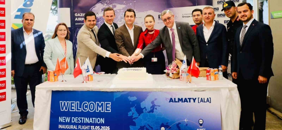 Gazipaşa-Alanya’dan Almatı ve Astana’ya direkt uçuşlar başladı