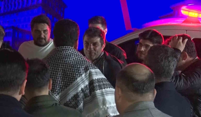 Küresel Sumud Filosu aktivistleri sağlık kontrolünün ardından Adli Tıp Kurumu’ndan ayrıldı