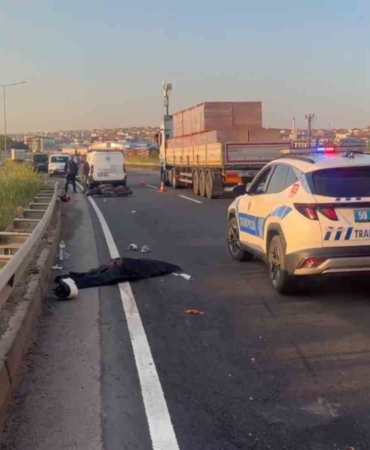 Tekirdağ’da motosiklet kazası: 17 yaşındaki genç kız hayatını kaybetti