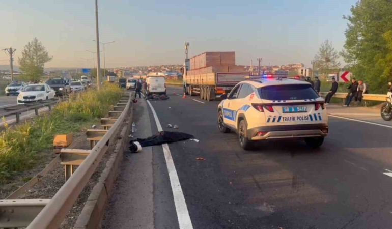 Tekirdağ’da motosiklet kazası: 17 yaşındaki genç kız hayatını kaybetti