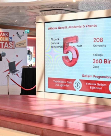 Akbank Gençlik Akademisi 5 yılda yaklaşık 360 bin gence ulaştı