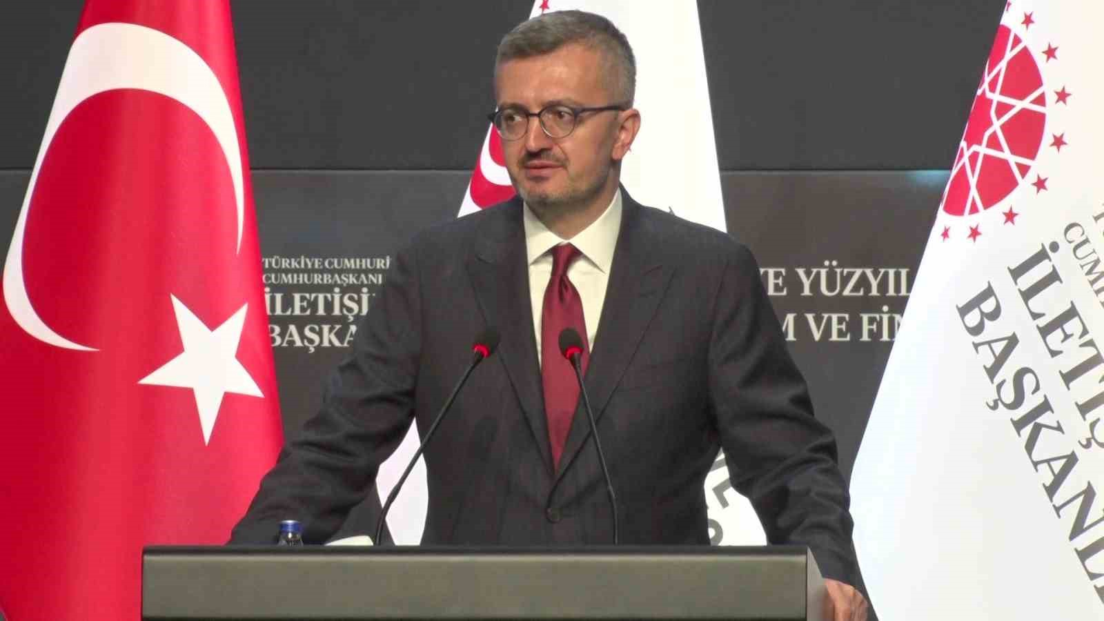İletişim Başkanı Duran: "Türkiye, son 25 yılda küresel ekonominin fırtınalı sularında sığınılacak bir güvenli liman haline gelmiştir"
