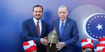 Cumhurbaşkanı Erdoğan’a anlamlı hediye
