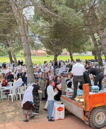 Şerbetli köyünde geleneksel köy hayrı düzenlendi
