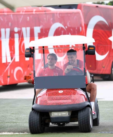 A Milli Futbol Takımı, Kuzey Makedonya maçı hazırlıklarını tamamladı
