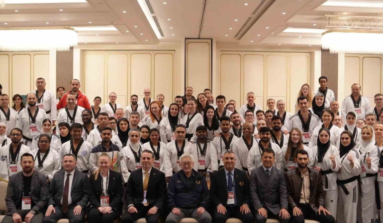 Dünya Taekwondo Federasyonu Başkanı Chungwon Choue Türkiye’de