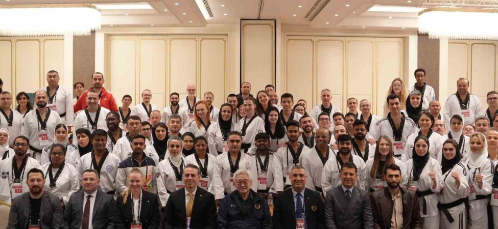 Dünya Taekwondo Federasyonu Başkanı Chungwon Choue Türkiye’de