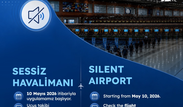 İstanbul Sabiha Gökçen’de "sessiz havalimanı" uygulaması başlıyor