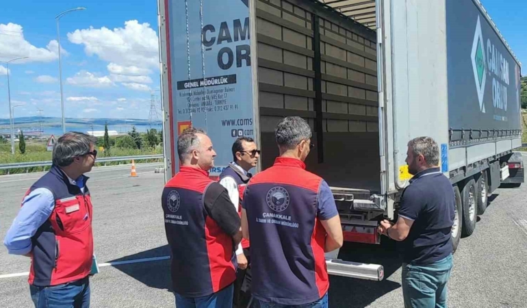 Çanakkale’de Kurban Bayramı öncesi denetimler devam ediyor