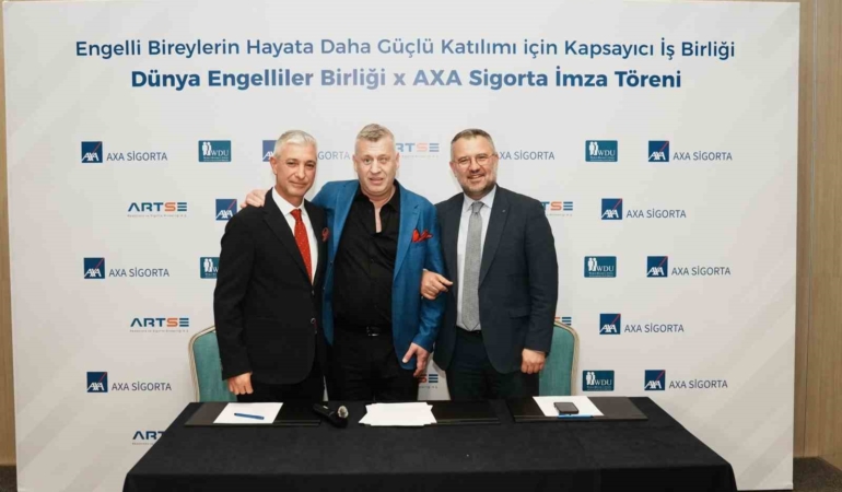 AXA Sigorta ve Dünya Engelliler Birliği’nden kapsayıcı iş birliği