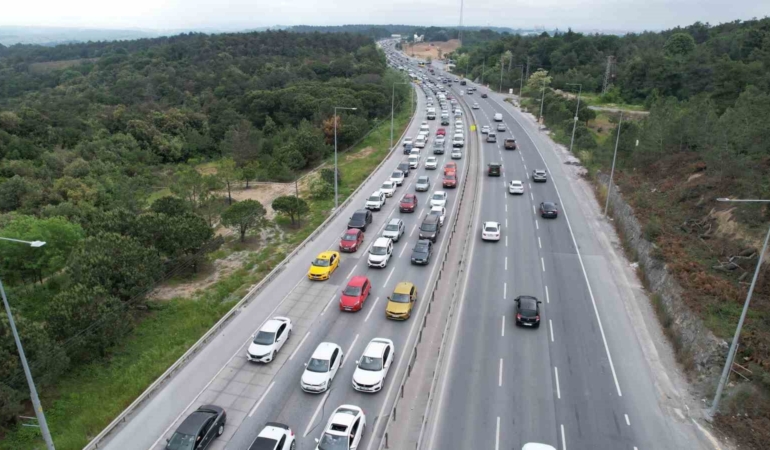 Kurban Bayramı’nda İstanbul boş kaldı, trafik sadece Arnavutköy’de vardı