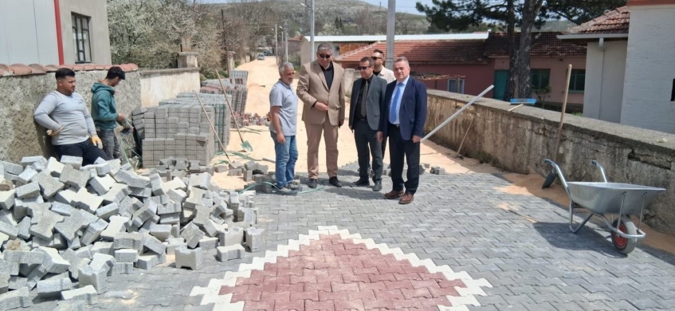 Kaymakam Öztürk çalışmaları yerinde inceledi