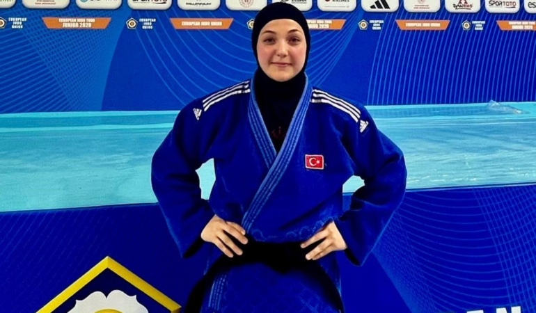 Bilecikli judocu Avrupa Kupası’nda mücadele etti