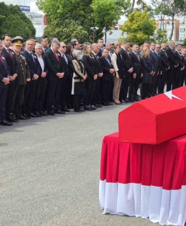 Tekirdağ’da şehit polislere acı veda