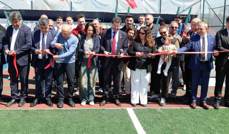 Türkiye’de bir ilk olan spor park alanı Çekmeköy’de açıldı