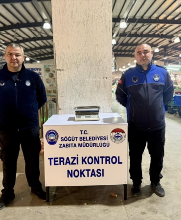 Bilecik’te terazi kontrol noktası hizmeti başladı