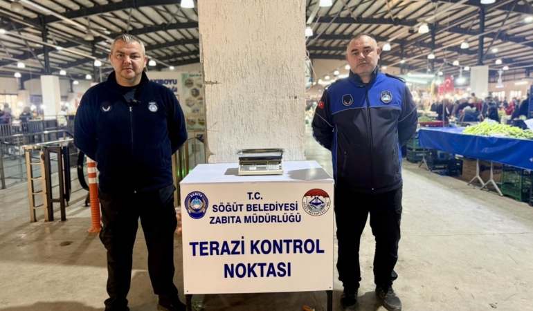 Bilecik’te terazi kontrol noktası hizmeti başladı