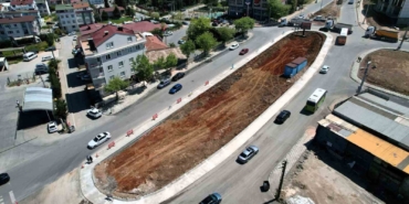 Tuzla ve Battalgazi Caddesi’nde kavşak düzenlemesi