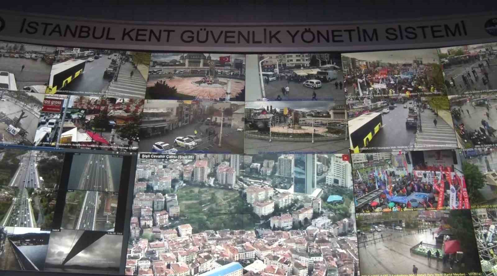 İstanbul’da 1 Mayıs önlemleri: 35 bin kameralı takip