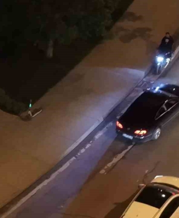 "Panik atağım var" diyerek polis uygulamasından kaçtı, dron kameralarına yakalandı