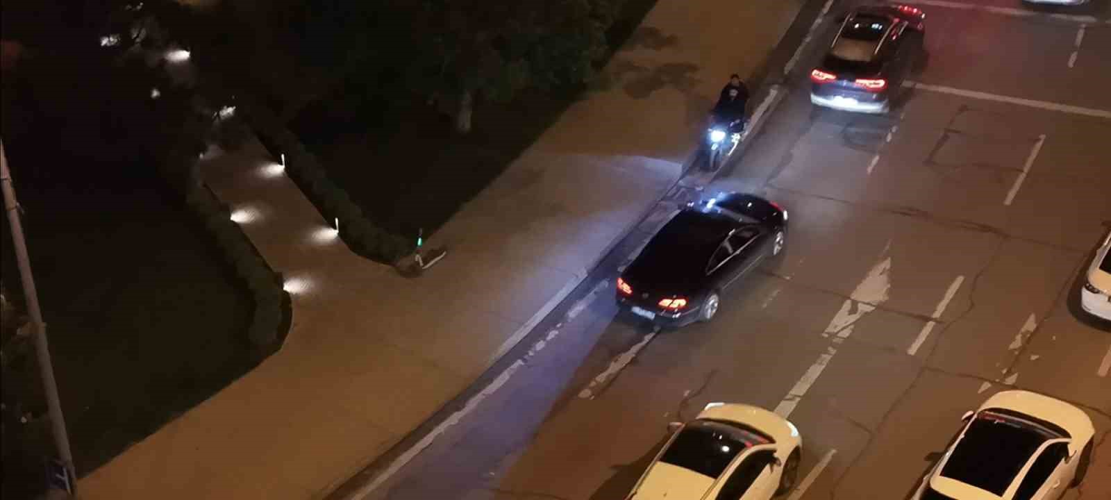 "Panik atağım var" diyerek polis uygulamasından kaçtı, dron kameralarına yakalandı