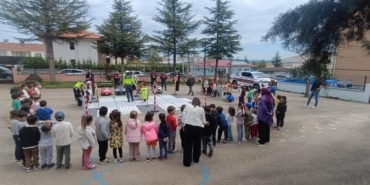 Pazaryeri’nde trafik bilinci küçük yaşta başladı