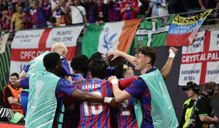 UEFA Konferans Ligi’nde şampiyon Crystal Palace