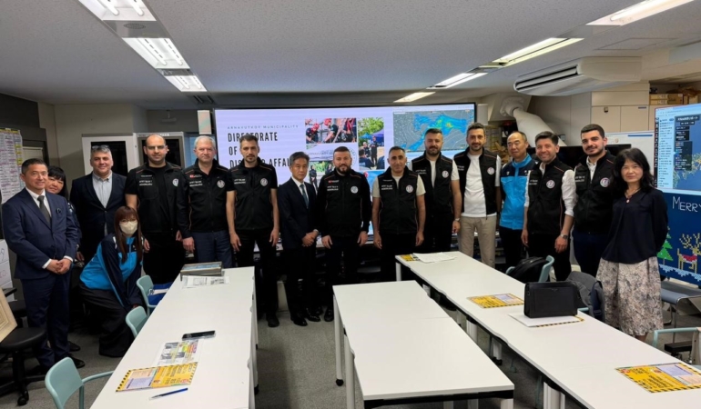 Arnavutköy’den depreme karşı Japonya ile teknik iş birliği