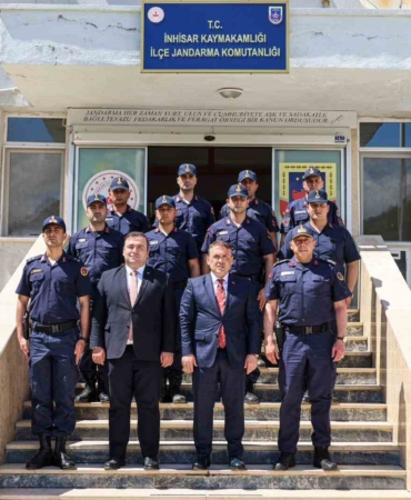 Vali Sözer’den İnhisar Jandarmasına bayram ziyareti