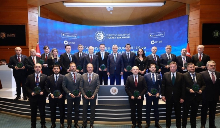Bursa Ticaret Borsası’nın Gıda Ur-Ge Projesine Ticaret Bakanlığı’ndan “En İyi Çıkış Yapan Ur-Ge” ödülü