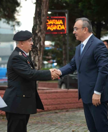 Tekirdağ Valisi Soytürk, jandarma personeliyle bayramlaştı
