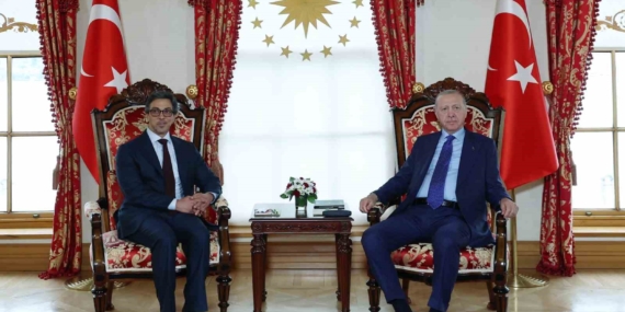 Cumhurbaşkanı Erdoğan, BAE Devlet Başkan Yardımcısı Al Nahyan’ı kabul etti
