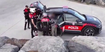 Avcılar’da yunus polisinden dronlu denetim: Şüphelinin üzerinden uyuşturucu çıktı